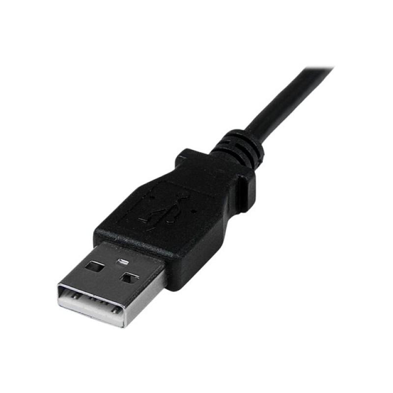 Cable usb tipo a a mini usb tipo b startech 2m - macho - macho - negro