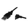 Cable usb tipo a a mini usb tipo b startech 2m - macho - macho - negro