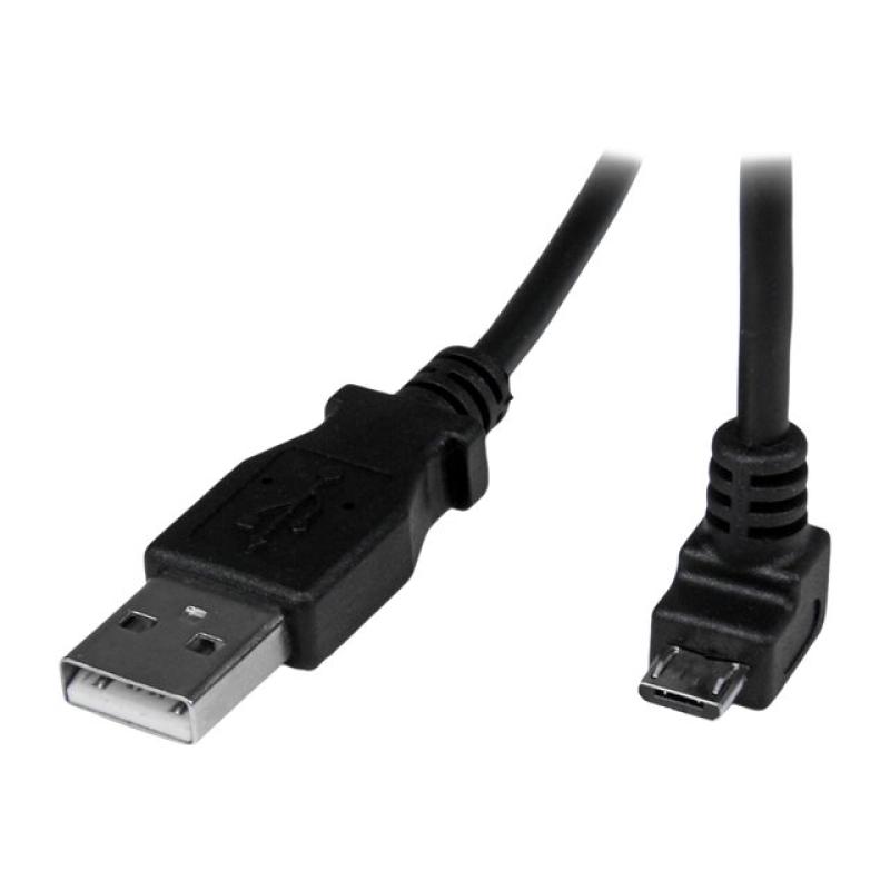Cable usb tipo a a micro usb tipo b startech 2m - macho - macho - negro