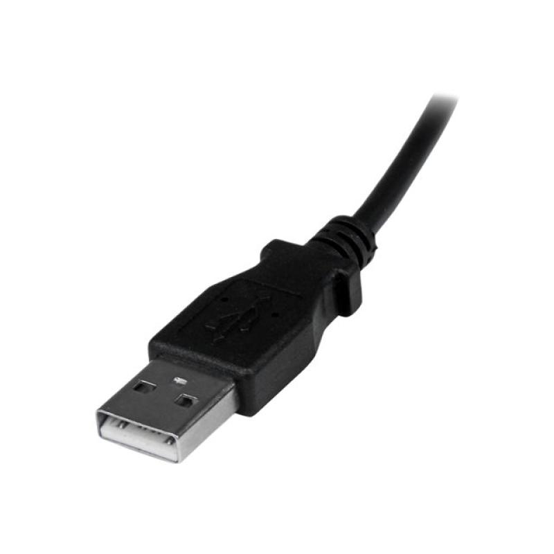 Cable usb tipo a a micro usb tipo b startech 2m - macho - macho - negro
