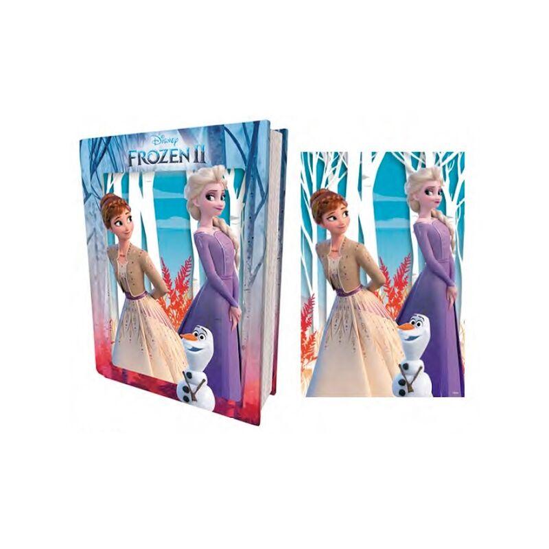 Puzzle libro lenticular prime 3d disney frozen ii elsa anna y olaf 300 piezas - Imagen 1