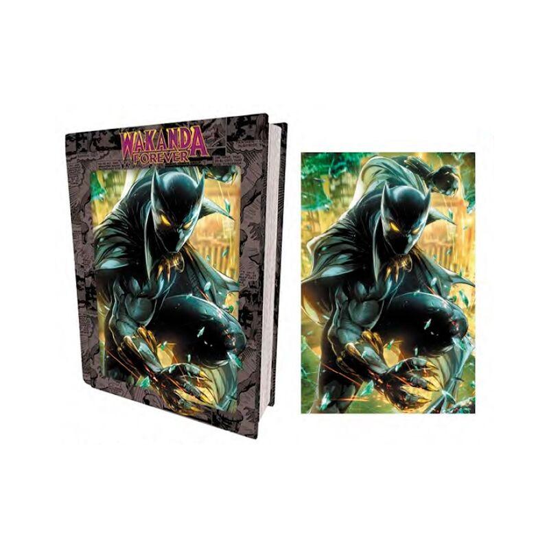 Puzzle libro lenticular prime 3d marvel wakanda forever 300 piezas - Imagen 1