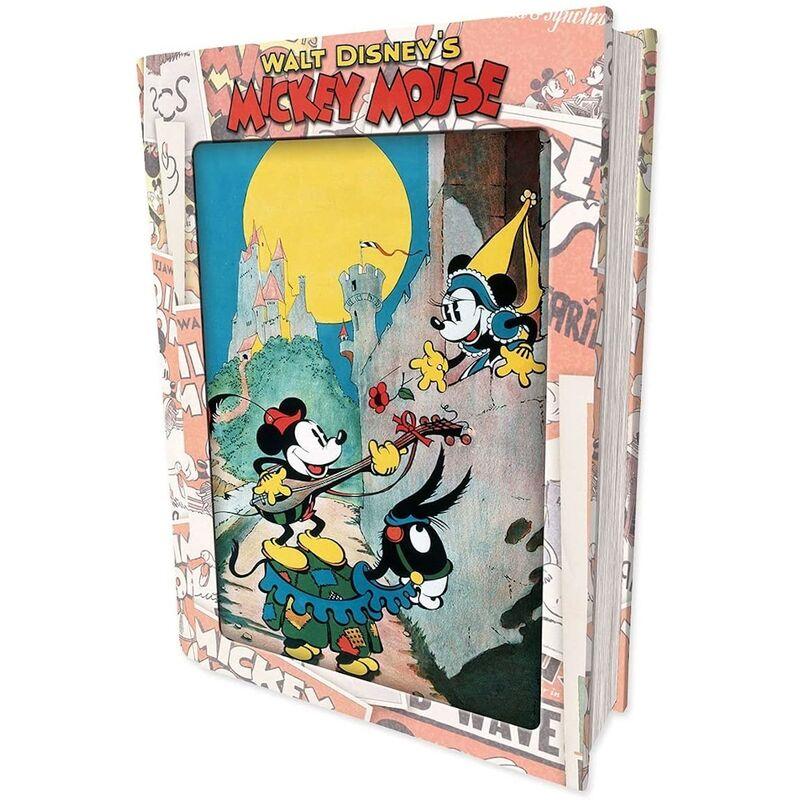 Puzzle libro lenticular prime 3d disney mickey mouse 300 piezas - Imagen 1