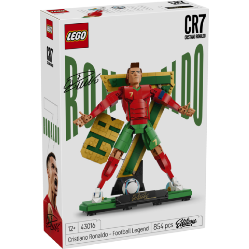 Lego leyenda del fútbol cristiano ronaldo