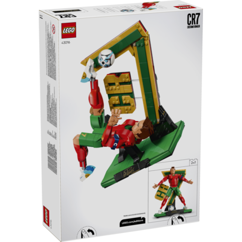 Lego leyenda del fútbol cristiano ronaldo