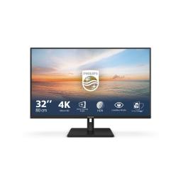 Monitor led 31.5 pulgadas philips 32e1n1800la - 00 va - 4k uhd - dp - hdmi - 140hz - 4ms - vesa 100x100
