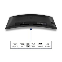 Monitor led 34 pulgadas philips 34b2u3600c - 00 curvo - va - wqhd - dp - hdmi - 120hz - vesa 100x100