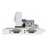 Tarjeta de red startech 2s232422485 - pc - card 2x rs232 pci express