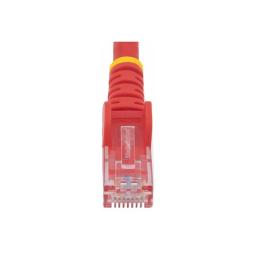 Cable de red startech latiguillo rj45 utp cat6 1m rojo