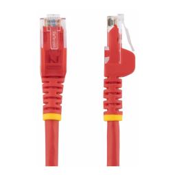 Cable de red startech latiguillo rj45 utp cat6 0.5m rojo