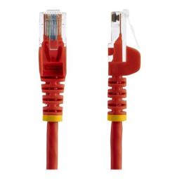 Cable de red startech latiguillo rj45 utp cat5e 0.5m rojo