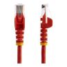 Cable de red startech latiguillo rj45 utp cat5e 0.5m rojo
