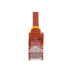 Cable de red startech latiguillo rj45 utp cat5e 0.5m rojo