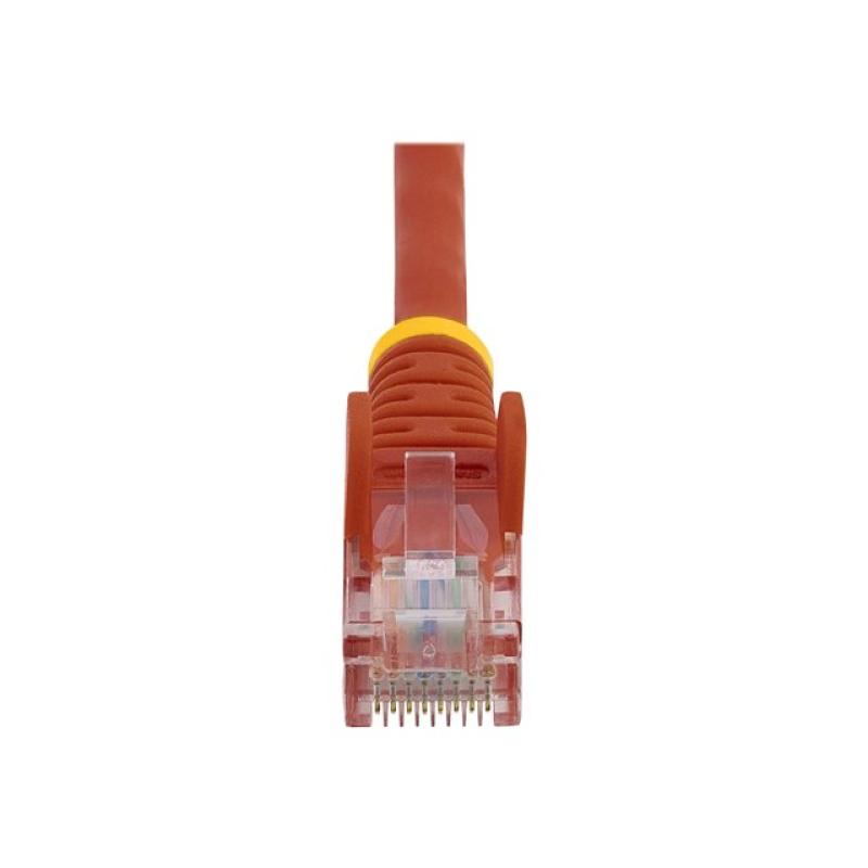 Cable de red startech latiguillo rj45 utp cat5e 0.5m rojo