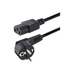 Cable schuko a c13 startech 1m - negro
