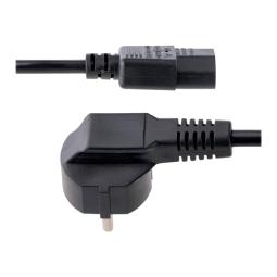 Cable schuko a c13 startech 1m - negro