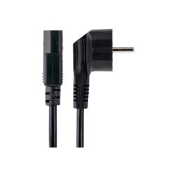 Cable schuko a c13 startech 1m - negro