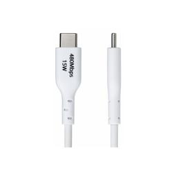 Cable usb tipo a a usb tipo c startech 1m - macho - macho - blanco