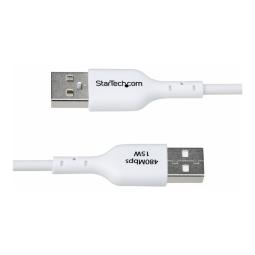 Cable usb tipo a a usb tipo c startech 1m - macho - macho - blanco