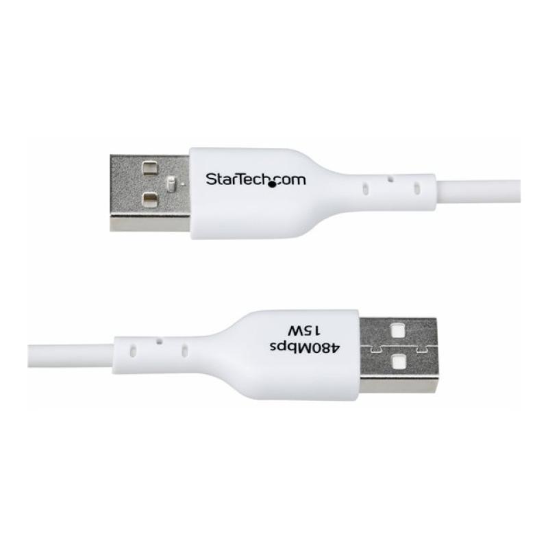 Cable usb tipo a a usb tipo c startech 1m - macho - macho - blanco