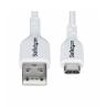 Cable usb tipo a a usb tipo c startech 2m - macho - macho - blanco