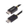 Cable displayport startech 1m - macho - macho - negro