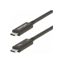 Cable usb tipo c startech 2m - macho - macho - negro