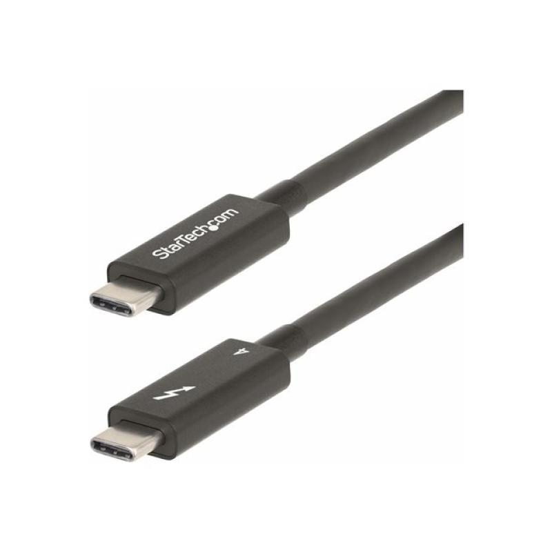 Cable usb tipo c startech 2m - macho - macho - negro