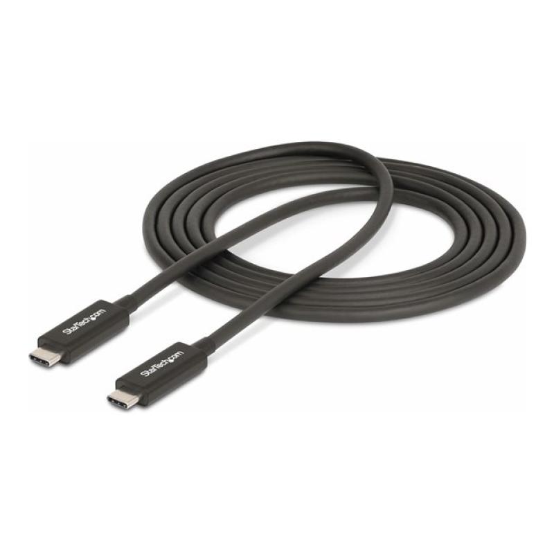 Cable usb tipo c startech 2m - macho - macho - negro