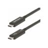 Cable usb tipo c startech 2m - macho - macho - negro