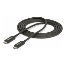 Cable usb tipo c startech 2m - macho - macho - negro