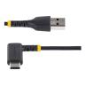 Cable usb tipo a a usb tipo c startech 0.15m - macho - macho - negro