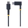 Cable usb tipo c startech 0.15m - macho - macho - negro