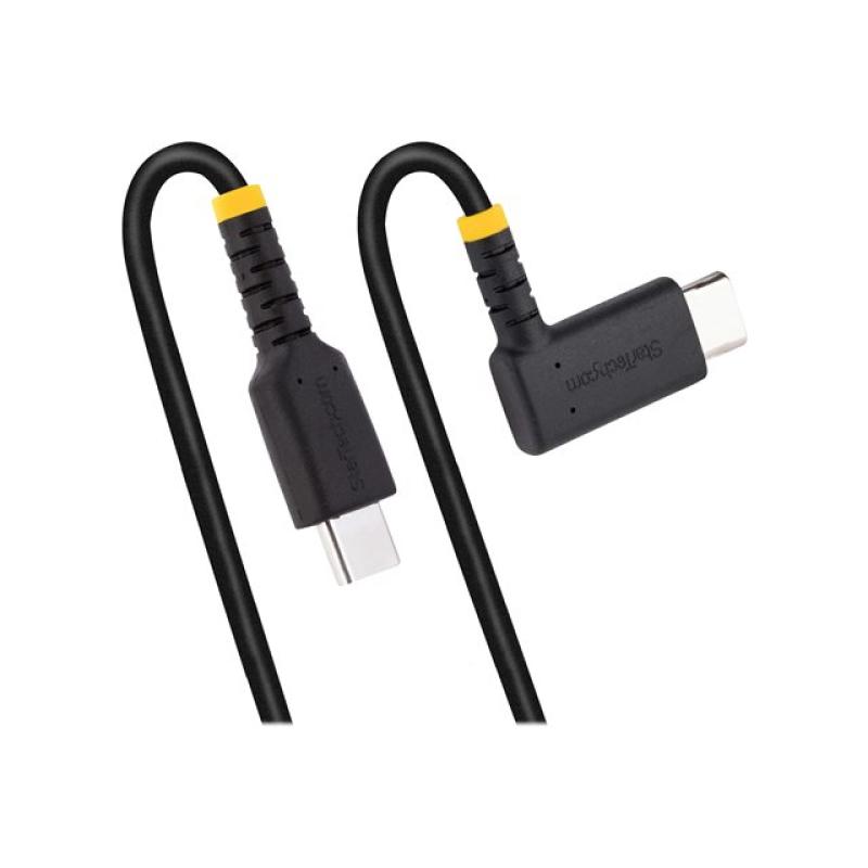Cable usb tipo c startech 0.15m - macho - macho - negro