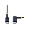 Cable usb tipo c startech 0.15m - macho - macho - negro