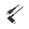 Cable usb tipo c startech 0.15m - macho - macho - negro
