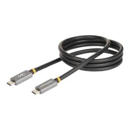 Cable usb tipo c startech 1m - macho - macho - negro