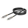Cable usb tipo c startech 1m - macho - macho - negro