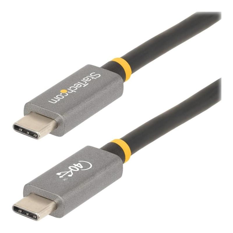 Cable usb tipo c startech 1m - macho - macho - negro