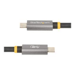 Cable usb tipo c startech 1m - macho - macho - negro