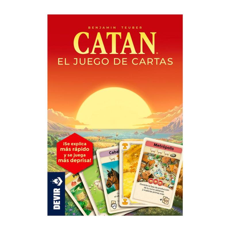 Catán juego de cartas