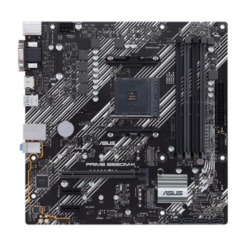 Placa base asus amd prime b550m - k m - atx - 4x ddr4 - 4x sata 6gb - s - 6x usb 3.2 90mb14v0 - m0eay0