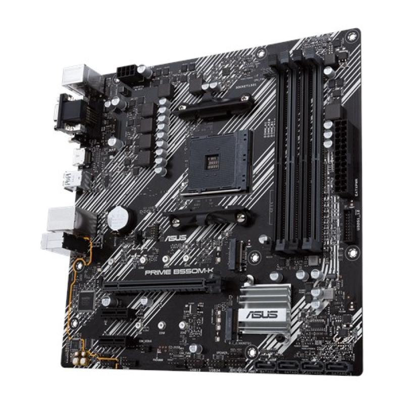 Placa base asus amd prime b550m - k m - atx - 4x ddr4 - 4x sata 6gb - s - 6x usb 3.2 90mb14v0 - m0eay0