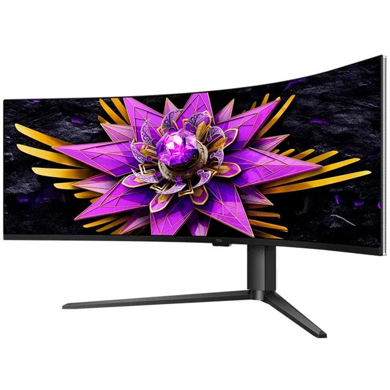 Monitor miniled gaming tcl 57 pulgadas 57r94 curvo - va - 8k - dp - hdmi - usb tipo c 120hz - 1ms