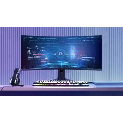 Monitor miniled gaming tcl 34 pulgadas 34r83q curvo - va - uwqhd - dp - hdmi - 170hz - 1ms