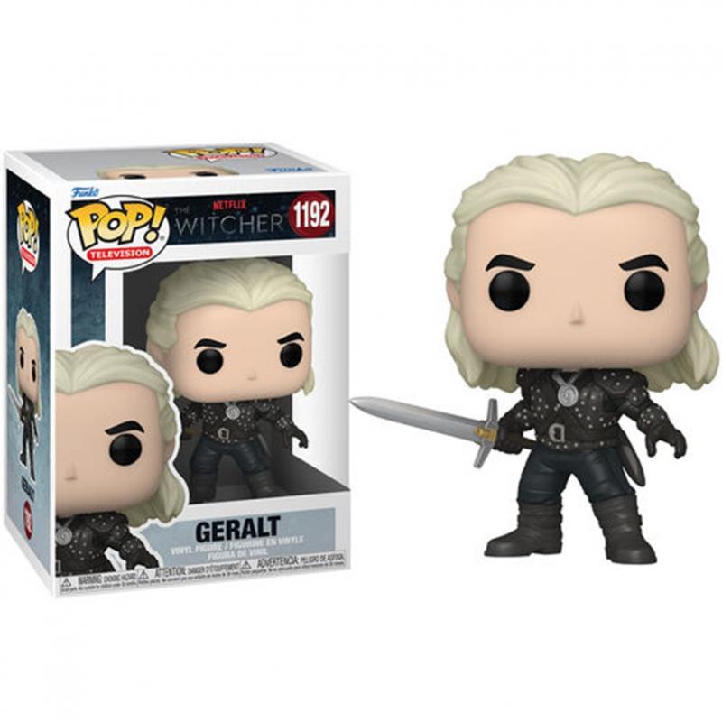 Funko pop series tv the witcher geralt de rivia con opcion chase 57814 - Imagen 1