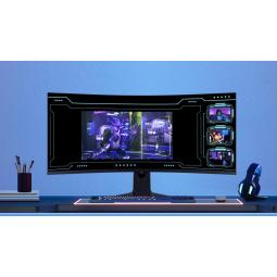 Monitor miniled gaming tcl 34 pulgadas 34r83q curvo - va - uwqhd - dp - hdmi - 170hz - 1ms