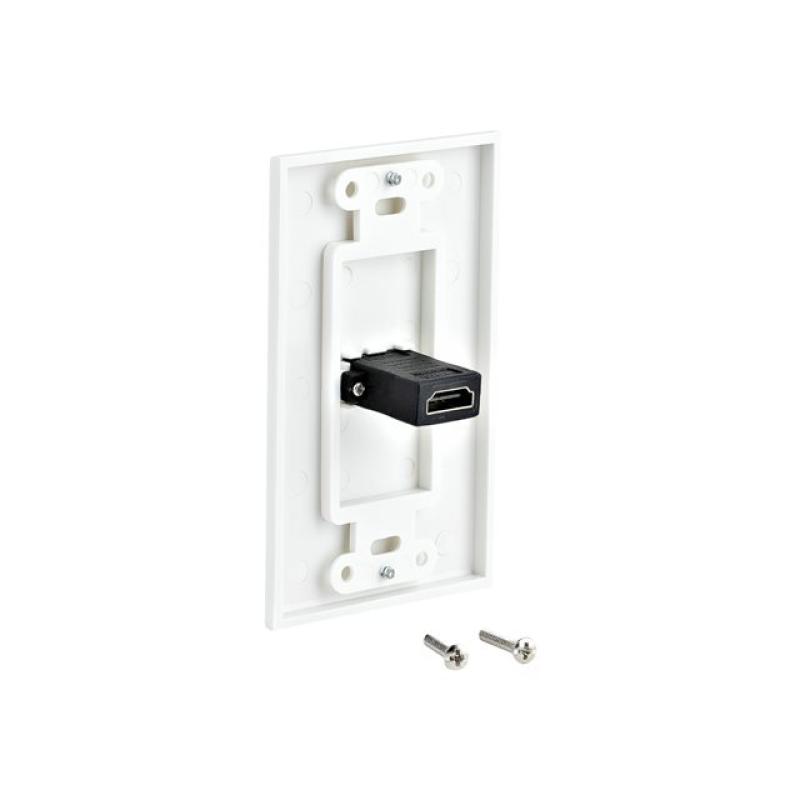 Tapa de pared hdmi startech hembra