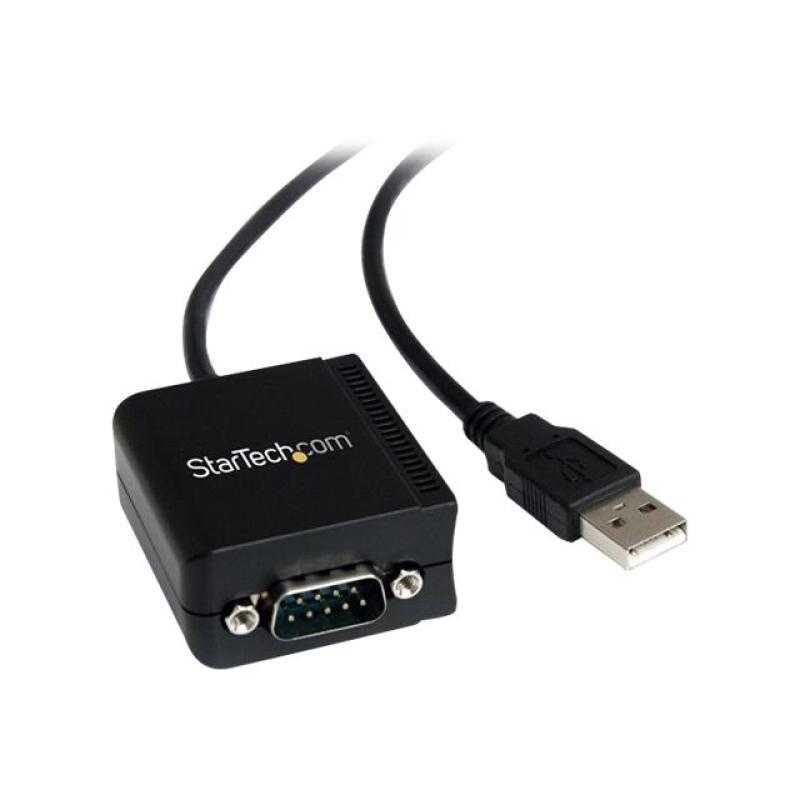 Cable usb tipo a a db9 startech 1.8m - macho - macho - negro