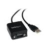 Cable usb tipo a a db9 startech 1.8m - macho - macho - negro